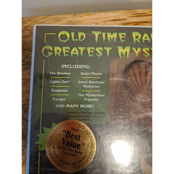 Old Time Radio's Greatest Mysteries 60 Programs, 30 Hours, 20 Cass - Picture 9 of 9